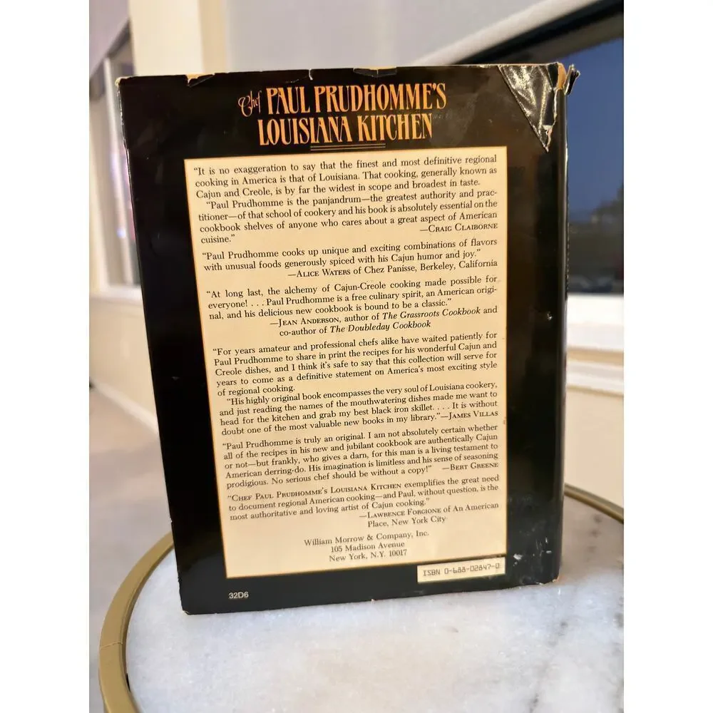 Chef Paul Prudhomme’s Louisiana Kitchen (1984, Hardcover with Dust Jacket)